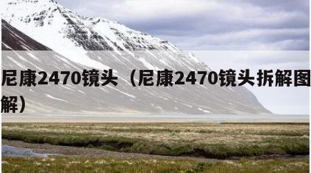 尼康2470镜头（尼康2470镜头拆解图解）