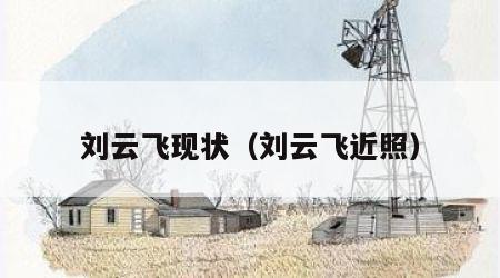 刘云飞现状（刘云飞近照）